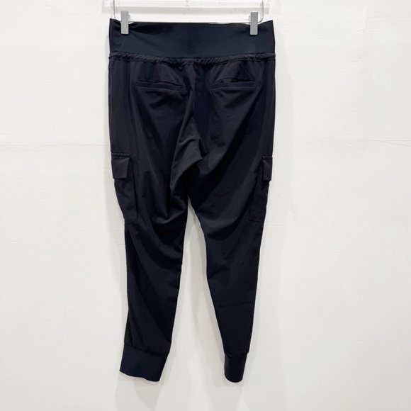 Athleta Sutton Jogger Pants Black Size 4 Petite Athleisure - Picture 3 of 8